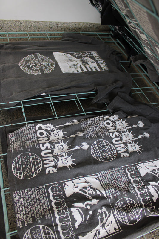 consume graphics tee